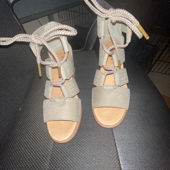 Sorel Joanie II lá e wedge sandals size 7.5 - Picture 1 of 4
